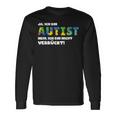 Autism Awareness Outfit Autistic Support Langarmshirts Geschenkideen