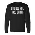 Babbel Net Des Geht Hessian Langarmshirts Geschenkideen