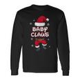 Baby Claus Christmas Family Partner Look Santa Claus Langarmshirts Geschenkideen