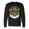 Bartender For Bartenders With Beards Langarmshirts Geschenkideen