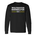 Bauhelfer 2024 Thank You Construction Worker Construction Craftsman Construction Site Langarmshirts Geschenkideen