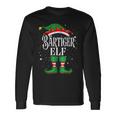 Bearded Elf Outfit Christmas Family Elf Langarmshirts Geschenkideen