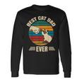 Best Cat Dad Ever With Siamese Cat Cute Long Sleeve T-Shirt Gifts ideas