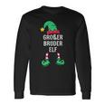 Big Brother Elf Partner Look Family Outfit Christmas Langarmshirts Geschenkideen