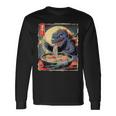 Birthday Kaiju Eating Ramen Japanese Monster Lover Long Sleeve T-Shirt Gifts ideas
