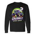 Birthday Monster Truck 2 Year Old Boys 2Nd Party Born 2023 Long Sleeve T-Shirt Gifts ideas