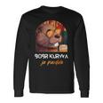 Bober Kurwa Polish Beaver Meme Bobr Ja Pierdole Langarmshirts Geschenkideen