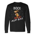 Bock Auf Ski Lustiger Skifahrer Skier Ski Spruch Wortwitz Langarmshirts Geschenkideen