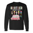 Brother Birthday Crew Ice Cream Truck Bday Ice Cream Party Camiseta de manga larga Ideas de regalos