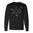 Caffeine Structured Formula Caffeine Chemie Formula Langarmshirts Geschenkideen