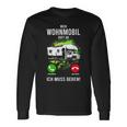 My Caravan Call An Camper Motorhome Camping Bus Langarmshirts Geschenkideen