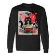 Cat Ramen Kawaii Cat Graphic Anime Valentines Day Long Sleeve T-Shirt Gifts ideas