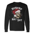 Christmas Santa Skull Rocker Langarmshirts Geschenkideen