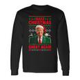 Make Christmas Great Again Santa Trump Christmas Ugly Langarmshirts Geschenkideen