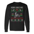 Christmas Jumper Motocross Dirt Bike Racing Christmas Sports Ugly Langarmshirts Geschenkideen