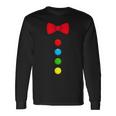 Clown Costume With Bow Tie For Carnival Fancy Dress Clown Costume Langarmshirts Geschenkideen