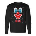 Clown Face Costume For Carnival Fancy Dress Clown Costume Langarmshirts Geschenkideen