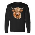 Cow Highland Cow Cow Costume Highland Cow Langarmshirts Geschenkideen