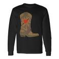 Cowboy Boots With Heart Langarmshirts Geschenkideen