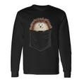 Casual Cute Spiky Hedgehog In Your Pocket Langarmshirts Geschenkideen