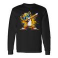 Dabbing Cheetah Sunglasses Cheetah Animal Colorful Long Sleeve T-Shirt Gifts ideas