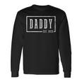 Daddy 2025 Daddy To Be New Daddy Sleek Framed Langarmshirts Geschenkideen