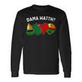 Dama Watten Card Game Wading Langarmshirts Geschenkideen