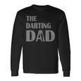 The Darting Dad Dartsport Darter Sprüche Dartboard Langarmshirts Geschenkideen