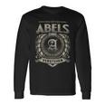 Das Ist Ein Abels Ding Abels Name Langarmshirts Geschenkideen