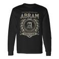 Das Ist Ein Abram Ding Abram Name Langarmshirts Geschenkideen