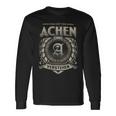 Das Ist Ein Achen Ding Achen Name Langarmshirts Geschenkideen