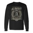 Das Ist Ein Albert Ding Albert Name Langarmshirts Geschenkideen