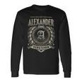 Das Ist Ein Alexander Ding Alexander Name Langarmshirts Geschenkideen