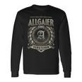 Das Ist Ein Allgaier Ding Allgaier Name Langarmshirts Geschenkideen