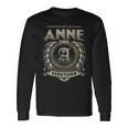 Das Ist Ein Anne Ding Anne Name Langarmshirts Geschenkideen