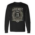 Das Ist Ein Arendt Ding Arendt Name Langarmshirts Geschenkideen