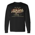 Das Ist Ein Atkins Ding Das Würdest Du Nicht Verstehen Atkins Name Langarmshirts Geschenkideen