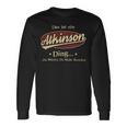 Das Ist Ein Atkinson Ding Das Würdest Du Nicht Verstehen Atkinson Name Langarmshirts Geschenkideen