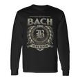 Das Ist Ein Bach Ding Bach Name Langarmshirts Geschenkideen