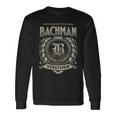 Das Ist Ein Bachman Ding Bachman Name Langarmshirts Geschenkideen