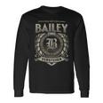 Das Ist Ein Bailey Ding Bailey Name Langarmshirts Geschenkideen