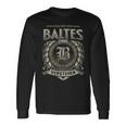 Das Ist Ein Baltes Ding Baltes Name Langarmshirts Geschenkideen