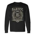 Das Ist Ein Bartos Ding Bartos Name Langarmshirts Geschenkideen