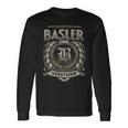 Das Ist Ein Basler Ding Basler Name Langarmshirts Geschenkideen