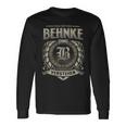 Das Ist Ein Behnke Ding Behnke Name Langarmshirts Geschenkideen