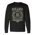 Das Ist Ein Beranek Ding Beranek Name Langarmshirts Geschenkideen