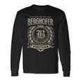 Das Ist Ein Berghofer Ding Berghofer Name Langarmshirts Geschenkideen