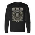 Das Ist Ein Berlin Ding Berlin Name Langarmshirts Geschenkideen