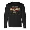 Das Ist Ein Bernardi Ding Das Würdest Du Nicht Verstehen Bernardi Name Langarmshirts Geschenkideen