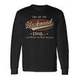 Das Ist Ein Blackwood Ding Das Würdest Du Nicht Verstehen Blackwood Name Langarmshirts Geschenkideen